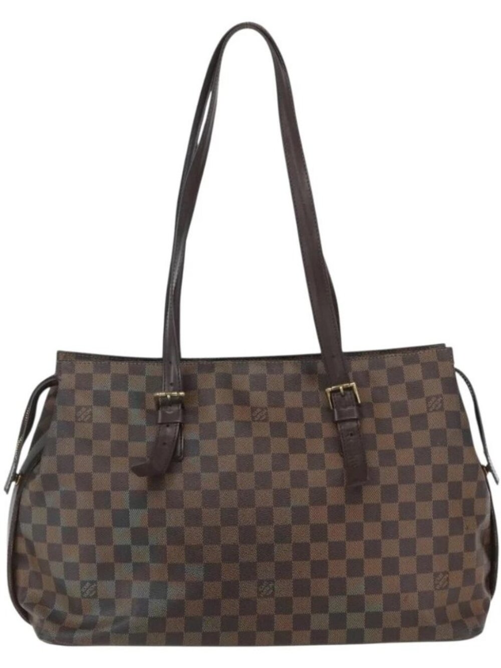 LOUIS VUITTON Damier Ebene Chelsea Tote Bag N51119 LV Auth 160663 - Picture 3 of 16